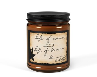 Hamilton Quote Soy Candle | Romantic Anniversary Gift, History Lovers