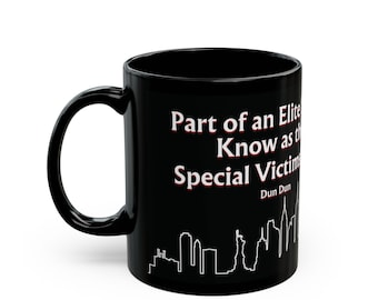 SVU Law Mug: NYC Skyline, Elite Squad Quote