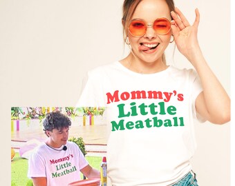 Mommy's Little Meatball T-Shirt Funny Italian Tee TV Show Fan