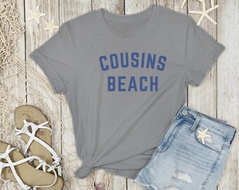 Cousins Beach Shirt: Summer Romance Coastal Graphic Tee Book Club Gift