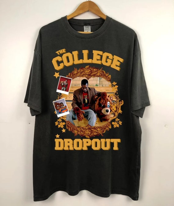 Vintage Kanye West College Dropout Tee, Vintage Kanye T Shirt, Kanye West  Donda, Yeezy Gap, Kanye West Merch Shirt 1531412782 