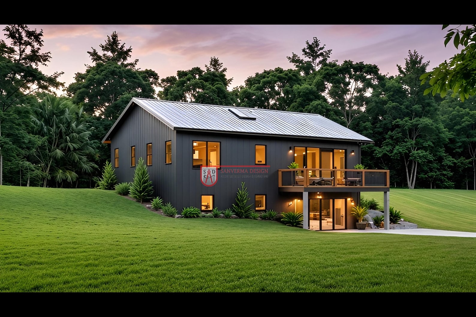 Modern 2 Bedroom House Plan | 1200 Sq Ft With Walkout Basement (PDF ...