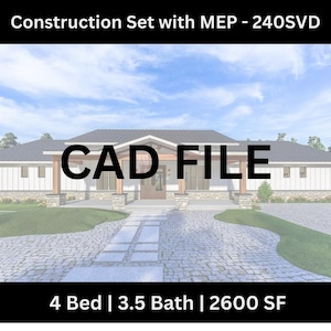 240SVD Add-On: Editable CAD File for Purchased Stock Plan