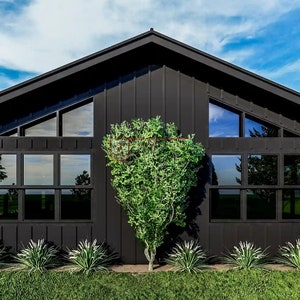 125SVD 1800 SF Barndominium 3 Bedroom 2.5 Bath- Drawing Blueprints