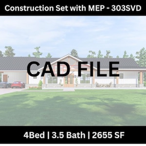 303SVD Add-On: Editable CAD File for Purchased Stock Plan