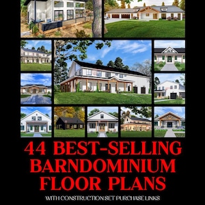 Barndominium Plans eBook | Top 44 Barndo Floor Plans for Your Dream Home