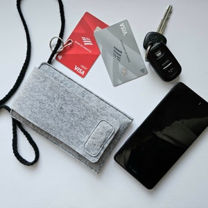 Mobile phone case Felt case phone bag