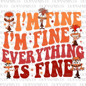 Je vais bien Je vais bien, tout va bien png, png sur la santé mentale, amis Cartoon Emotions, thérapeute psychologue, para BCBA ABA, orthophonie