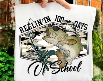 Reelin' In 100 Days of School (Picture), Pesca de lubina (Picture), Profesor de caza con camuflaje, Regreso a clases (Picture), Descarga digital de 100 días