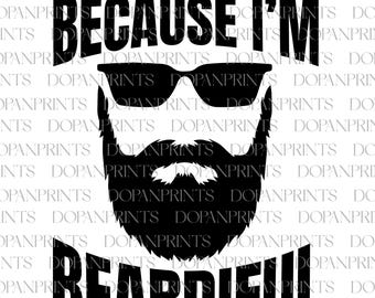 Dont Hate Me Because Im Beardiful Svg Png, Valentine's Day Svg, Beardiful Men Svg, Beard Lover Svg, Funny Beard Shirt Gift For Husband Dad