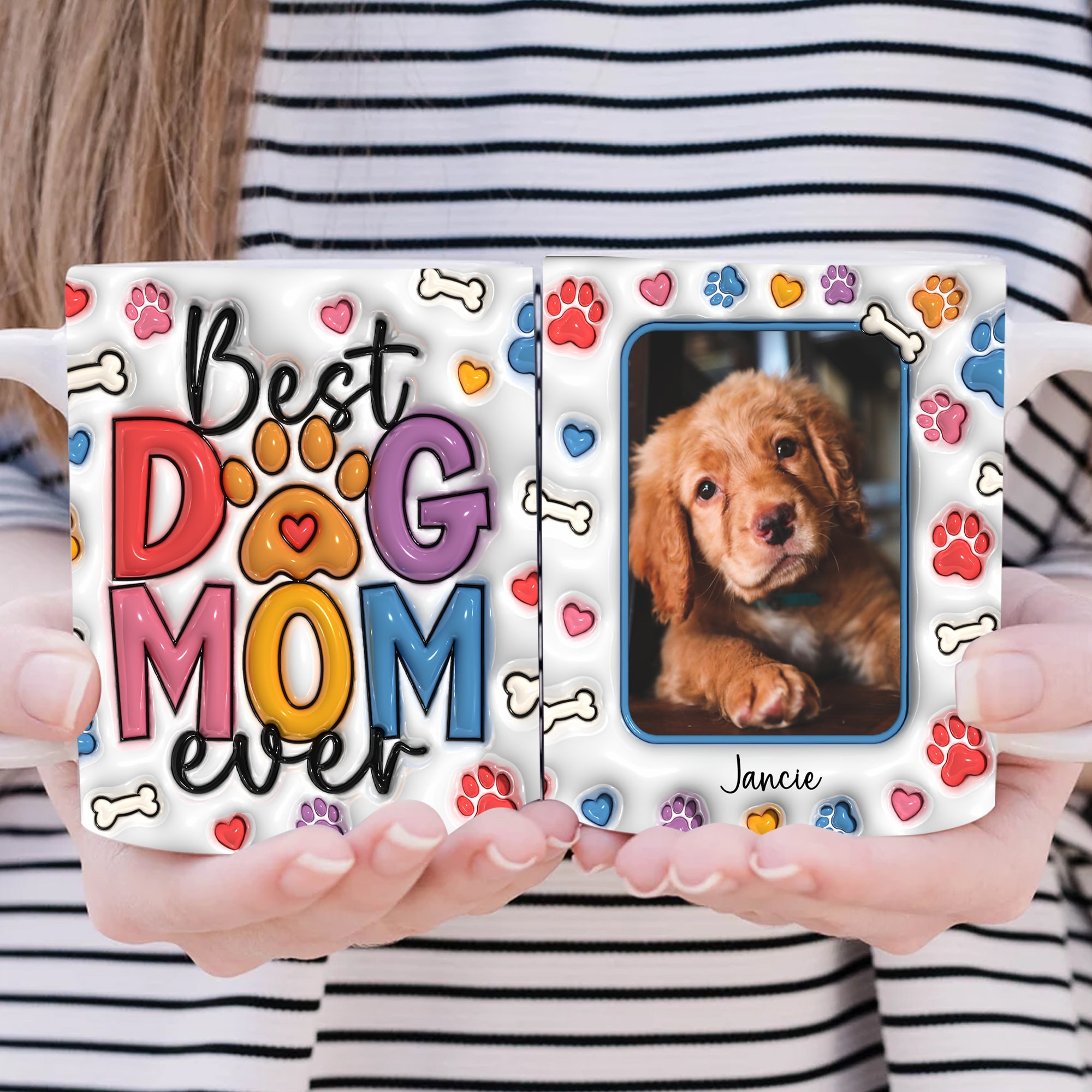 Thank You Mom - Dog Lover Personalized Custom Tumbler, All