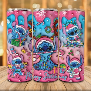 3D Aufgeblasene Weihnachten 20 Unzen Skinny Becher Png, Rosa Weihnachten Cartoon Png, Weihnachtsmann, Xams Png, Rosa Frohe Weihnachten 20 Unzen Becher Wrap Png