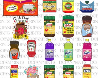 Bundle Mama Topper Multipack Svg Png, Madre Svg, Happy Mother's Day, Retro Mama Svg, Gift For Mom, Easy to Use, Clean Cuts, File For Cricut