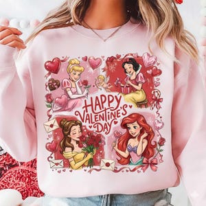 Heart Princess Valentine's Day Card
