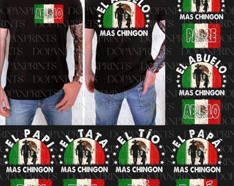 El Abuelo Mas Chingon Png Bundle, Regalos Para El Dia Del Padre, Mejor Papa PNG, El Abuelo Mask Chingon, Bandeira Mexicana, Dia Dos Pais Espanhol