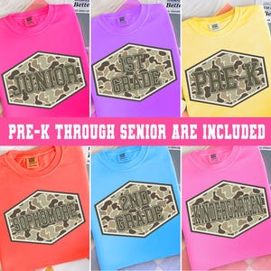Retro Back to School Boys Old Camo PNG Bundle, First Day Of School Png, Kindergarten Dude, Camo Pre-K to Third Grade Png, Teacher School Boy