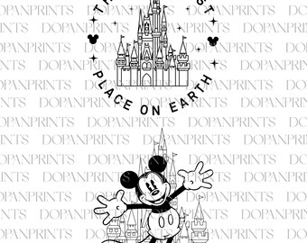 Bundle Happiest Place On Earth Png, Family Trip 2024 Png, Magical Kingdom Png, Mouse And Friends Png, Family Vacation Png, Vacay Mode Png
