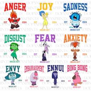 Paquete de diseño de dibujos animados de emociones de amigos, salud mental Png, camiseta de vacaciones familiares, para BCBA ABA, logopedia Png, terapeuta psicólogo