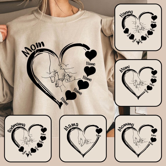 T-shirt Bambina MOMMY'S GIRL Love Cuore JERZEES - Scegli Colore E Taglia