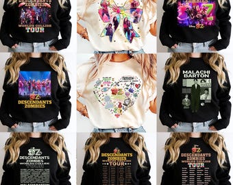 Zombie Movie Png Bundle, Summer Music Festival 2026 Trip Png, Poison Apple Png, Fantasy Girl Band Tour PNG, Zombie World Tour Matching Png