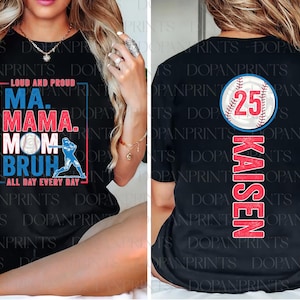 Custom Baseball Mom Bruh Png, Mama Baseball Png, Baseball Mama Shirt Png, Sports Mom Baseball Png, Mother&#39;s Day Gift Png,Baseball Season Png