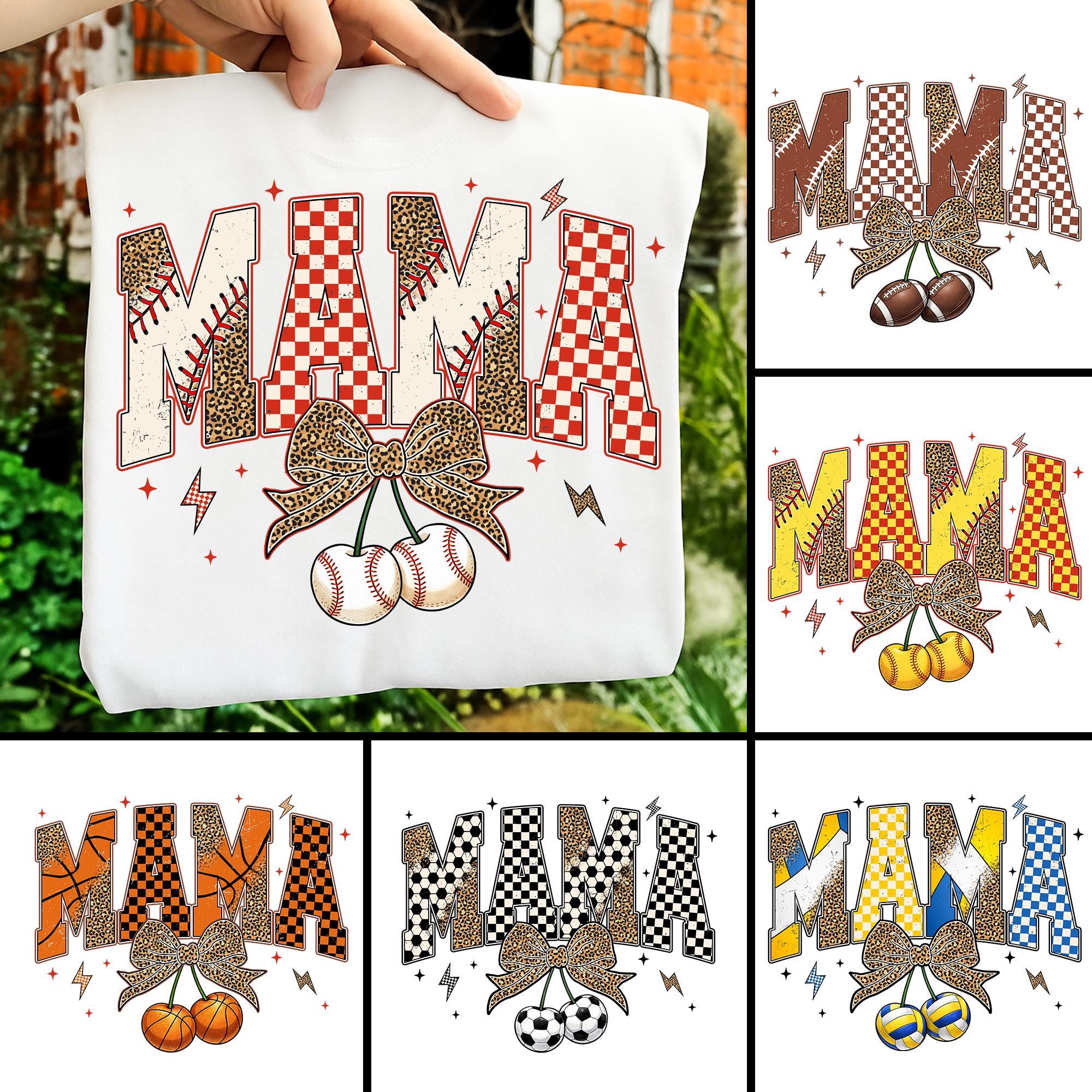 Mama Cherry Svg Png - Etsy