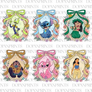 Paquete de imágenes prediseñadas PNG de dibujos animados, arco de espejo mágico coqueto digital, viaje familiar PNG, vacaciones familiares PNG, sublimación de amigos de dibujos animados divertidos