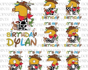 Bundle Custom It's My Birthday Png, Cartoon Birthday Png, Magical Kingdom, Birthday Numbler Design, Birthday Family Trip Png, Vacay Mode Png