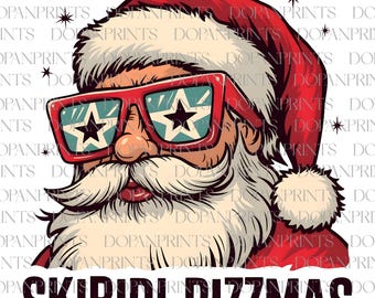 Skibidi Rizzmas Christmas Png, Funny Santa Christmas Design, Santa Bruh Christmas Png, Rizz The Season Png, Rizz Santa Claus Gen Z Gift Idea