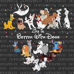Life Is Better With Dogs Png, Family Trip 2025 Png, Family Vacation Png, Magical Kingdom, Dog Lover Shirt, Vacay Mode Png, Best Day Ever Png