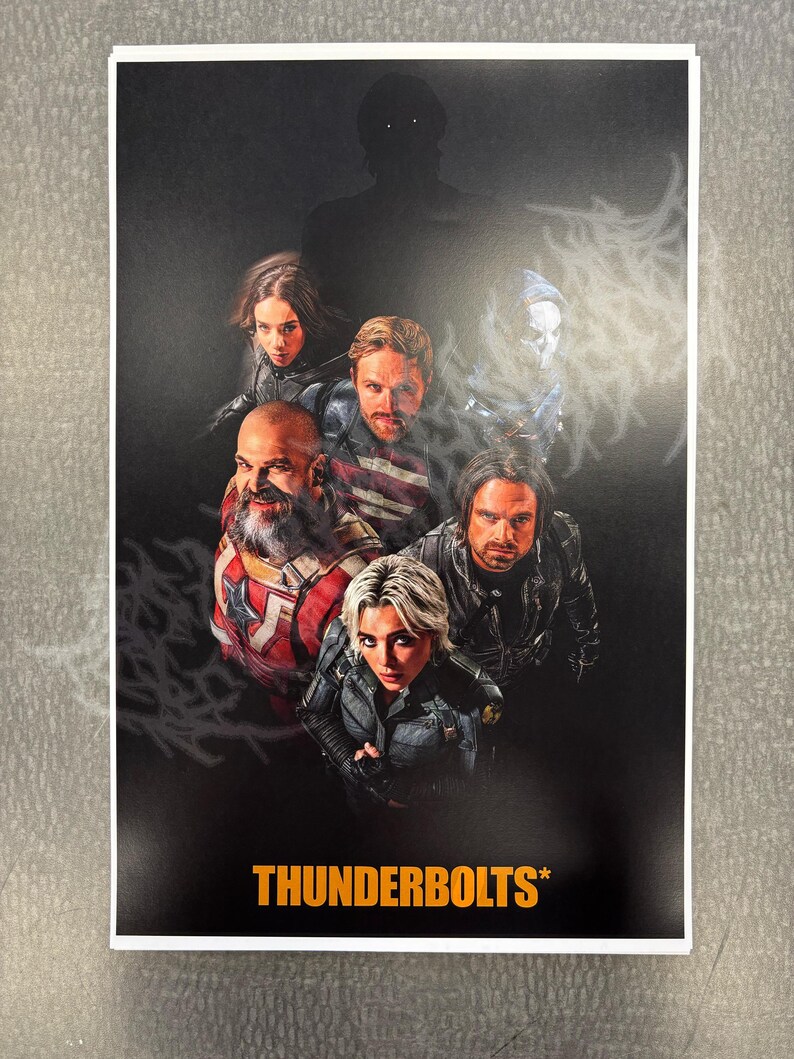 THUNDERBOLTS - POSTER - Etsy