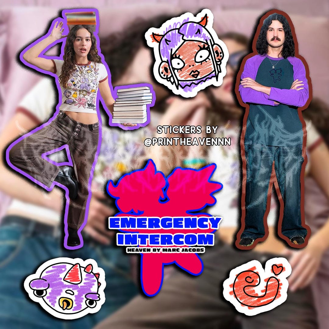 yurino 着用heaven by marcjacobs×Emergency Marc Jacobs: heaven x emergency intercom | Milled