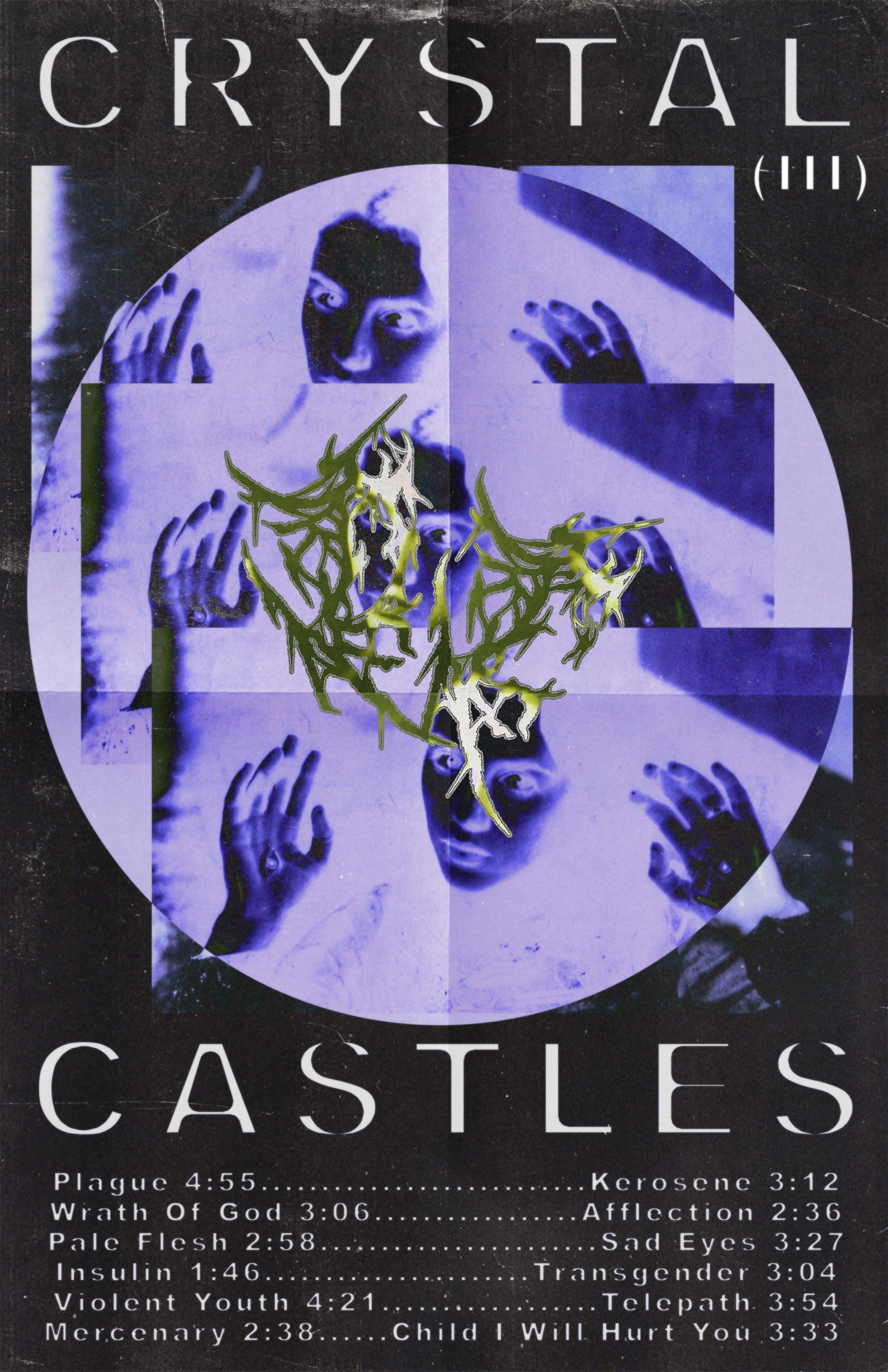 Crystal Castles Poster - Etsy