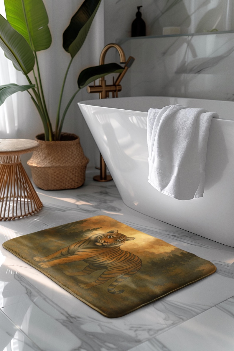 Tiger Bath Mat