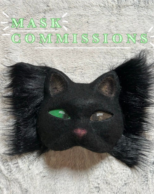 Here is a tutorial for a cat mask!! This is not just for therians