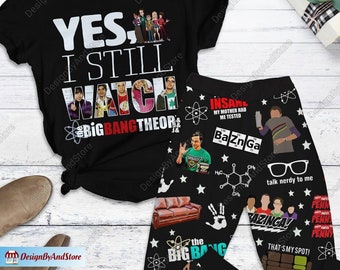 Big Bang Theory Pajamas, Big Bang Theory TShirt, Big Bang Theory Women Pajamas, Big Bang Theory Holiday Pajamas, Bridesmaid Pajamas