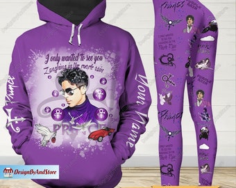 Prince Purple Pajamas Set, Prince Purple Shirt, Purple Rain