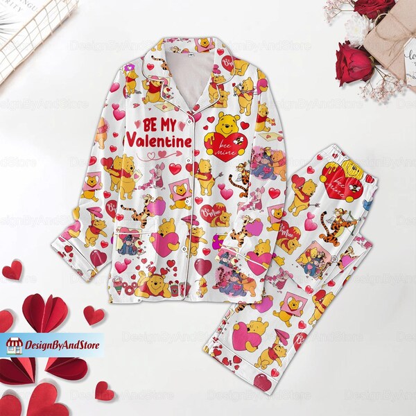 Winnie the Pooh Adult Pajamas Etsy