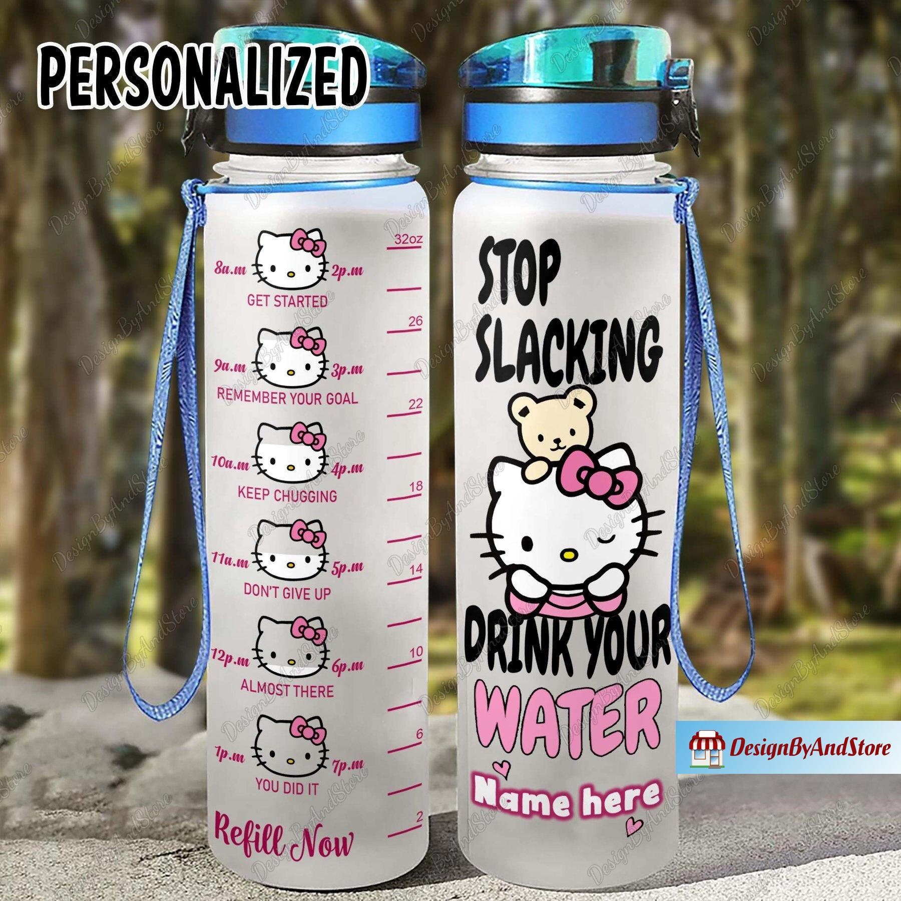 Hello Kitty Water Bottle, Hello Kitty Tracker Bottle, Hello Kitty Water ...