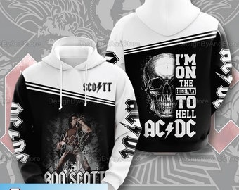 Acdc Band Hoodies, Acdc Tour 3D Hoodies, Acdc Konzertästhetik Hoodie, Acdc Band Unisex Hoodies, Acdc Konzertästhetik Hoodies