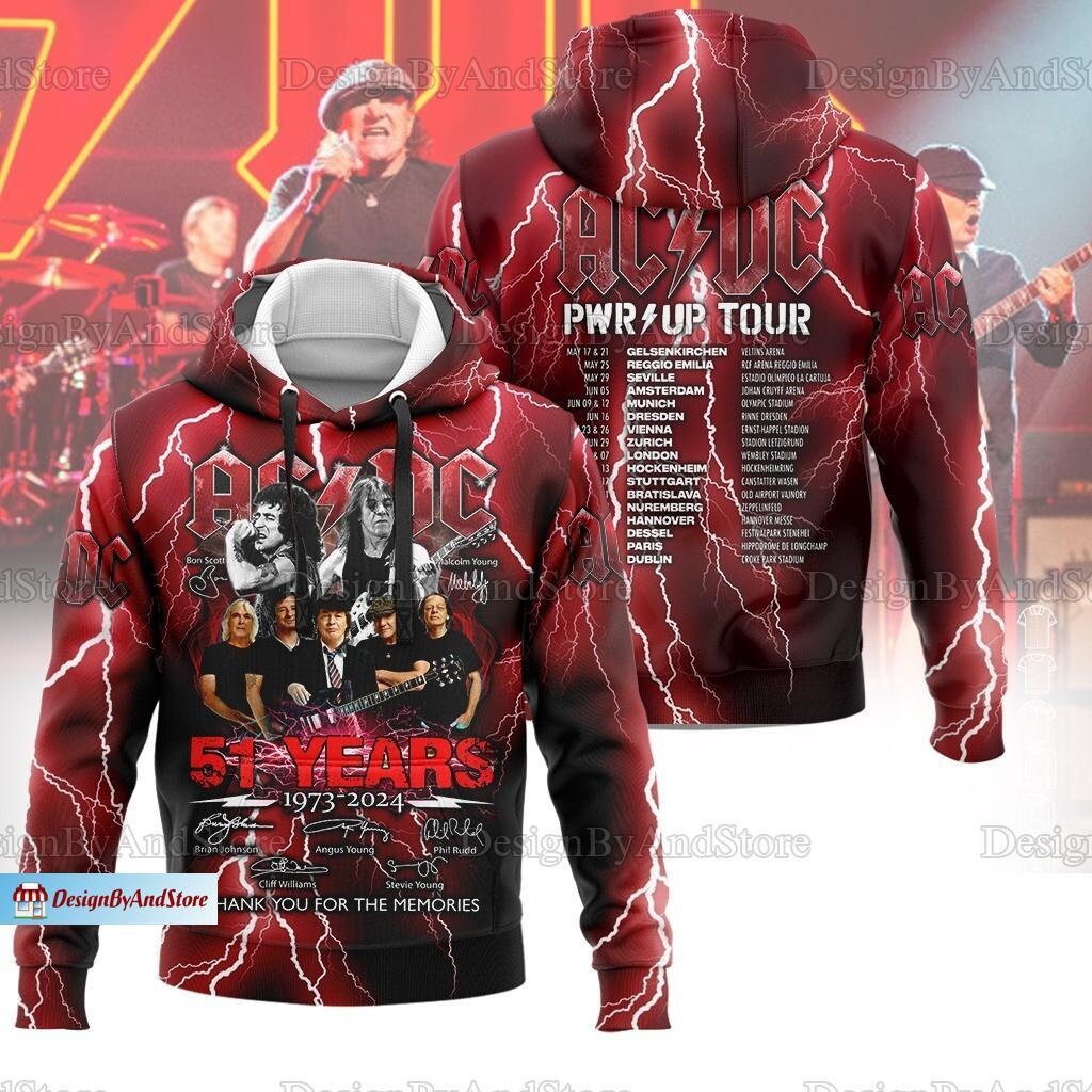 Ac dc power up hoodie hotsell
