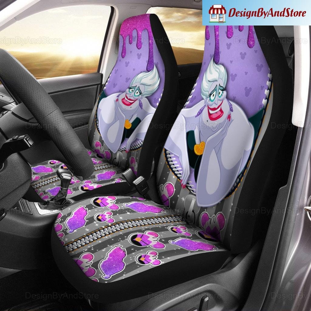 Christmas Ursula Seat Covers, Ursula Auto Seat Cover