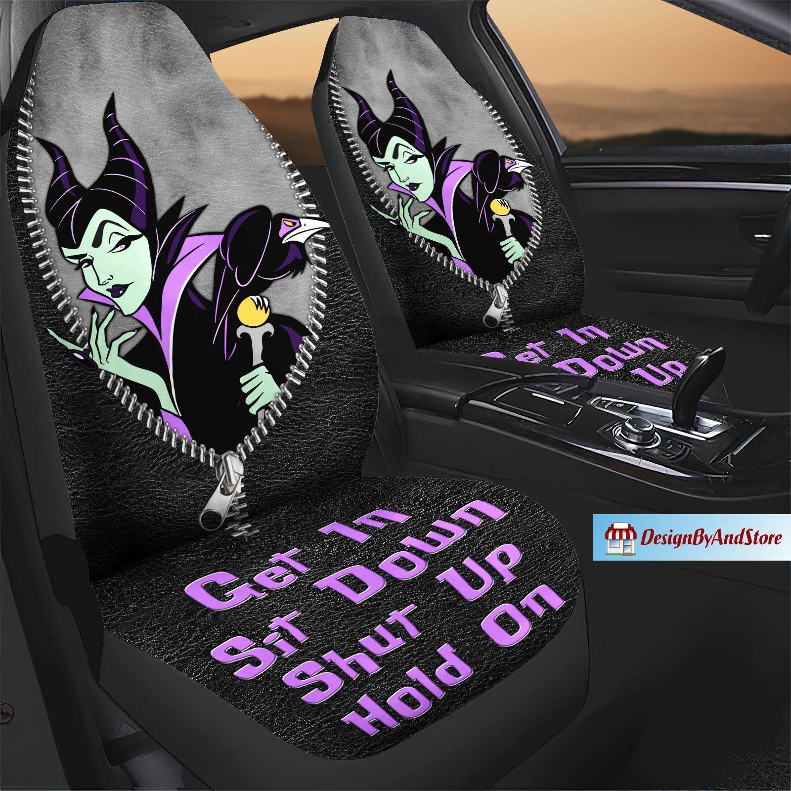 Horror Movie Car Seat, Maleficent Car Seat Covers