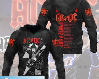 Acdc Band 3D Hoodies, Acdc Tour Hoodies, Acdc Concert Aesthetic Hoodie, Acdc Band Unisex Hoodies, Acdc Concert Unisex Hoodies