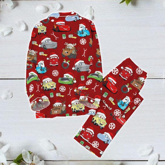 Lightning Mcqueen Pjs Lightning Mcqueen Adult Pajamas