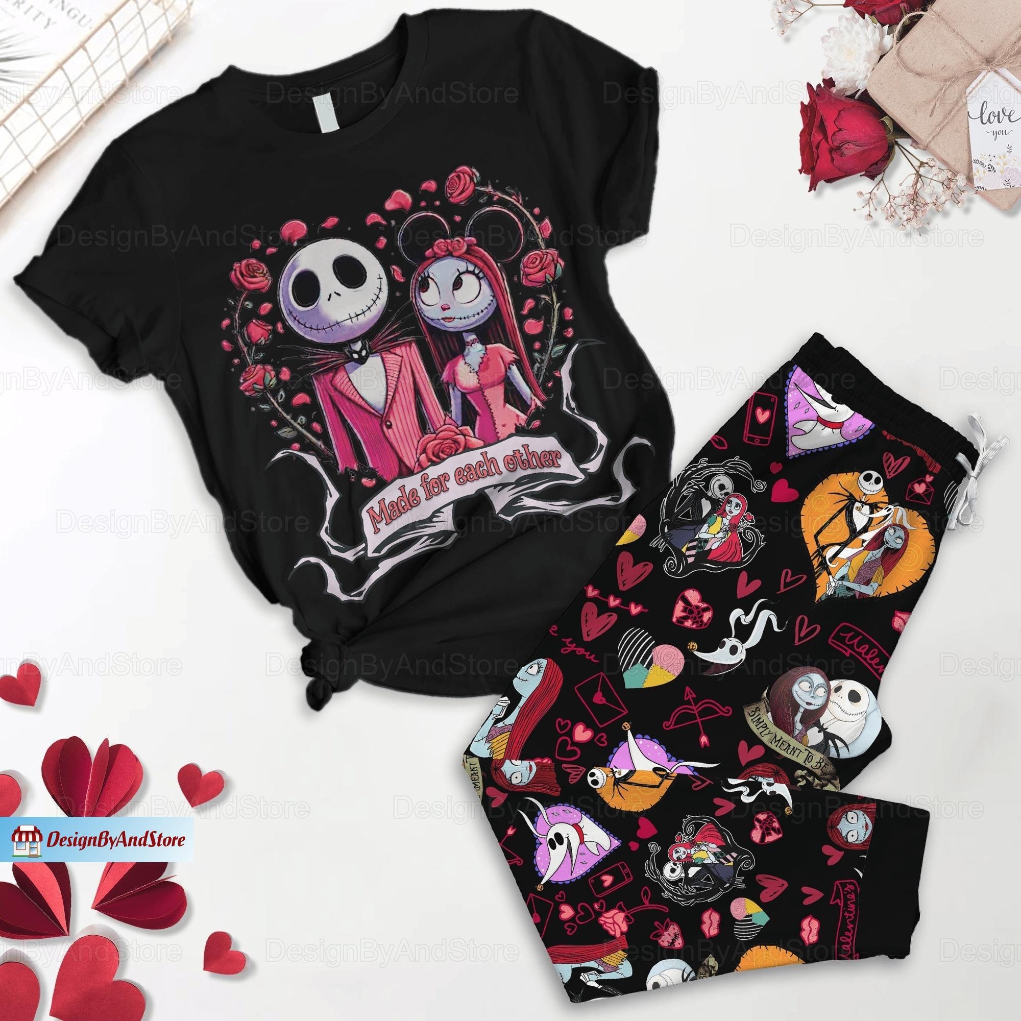 Matching nightmare before christmas pajamas clearance