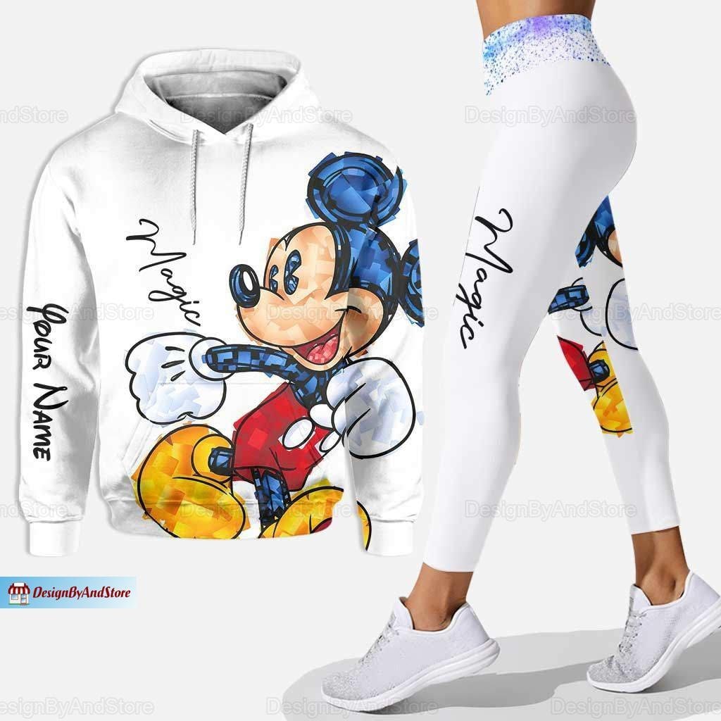 Custom Stitch 3D Hoodie and Leggings Set Women's Casual Stitch Yoga Pants  Suit Disney Yoga Hoodie Leggings Fashion Tracksuit Set - AliExpress