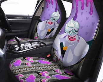 Ursula Villain Seat Covers, Ursula Villain Car Seat Covers, Disney Villain  Car Seat, Little Mermaid Car Decor, Ursula Auto Seat Cover