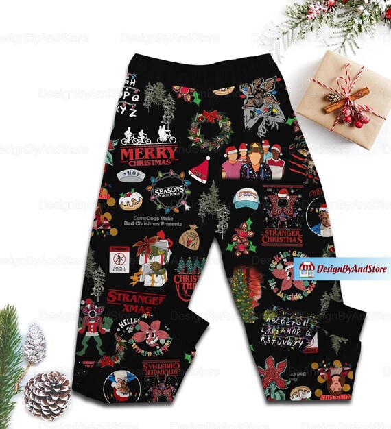 Christmas Stranger Thing Pajamas Stranger Thing Shirt Stranger
