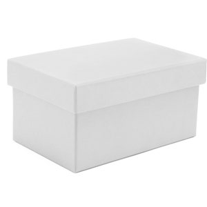 Aufbewahrungsbox mit Deckel Geschenkbox Schachtel Kiste weiß personalisierbar indiv. Farbe & Maß auf Anfrage Heimatschachtel Bild 2